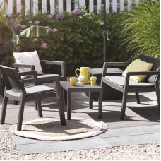 KETER. Set mobilier gradina graphite Emily Patio..